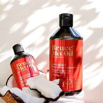 Organic MCT oil from Brand Bruce น้ำมันมะพร้าวสกัดแท้ 100%